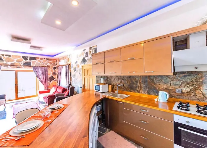别墅 1 Bedroom Stone House With Private Secluded Pool And Jakuzzi 卡尔坎
