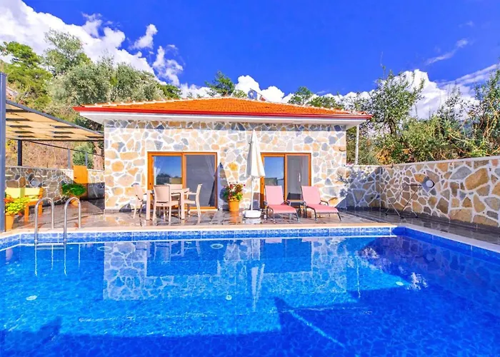 别墅 1 Bedroom Stone House With Private Secluded Pool And Jakuzzi